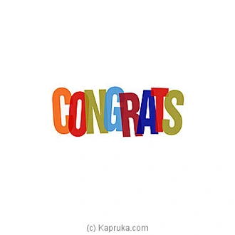 Congratulations Greeting Card Buy Greeting Cards Online for specialGifts