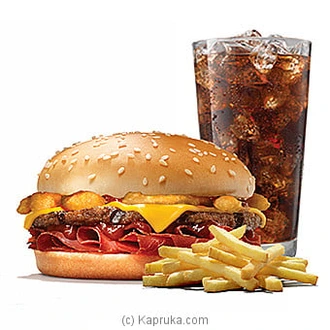 Texas Smokehouse Chicken Whopper Meal-  Online for none