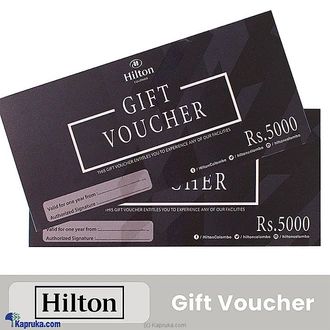 Hilton Gift Vouchers Buy Hilton Online for specialGifts