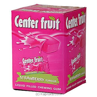 Center Fruit Strawberry 100 Pieces - Snacks And Sweets  Online for none