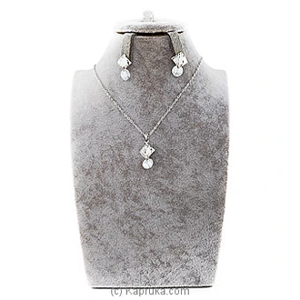 Crystal Stones Jewelry Set at Kapruka Online