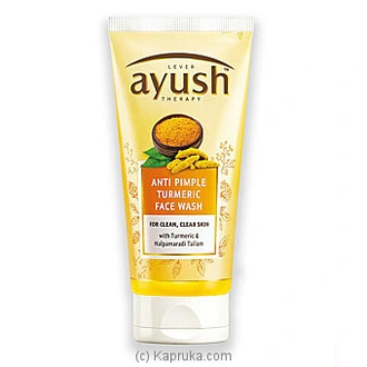Ayush Anti Pimple Turmeric Face Wash 80g  Online for none