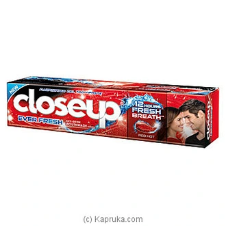 Closeup Deep Action Red Hot Gel Toothpaste 120g - Close Up - Cle  Online for none
