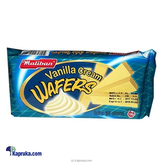 Maliban Cream Wafers-vannilla -225g - Confectionery And Biscuits  Online for none