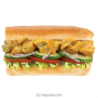 6`` Mexican Chilli Chicken Toasted Bread With Cheese Sub  Online for none