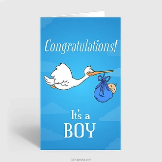 New Born Greeting Card  Online for none