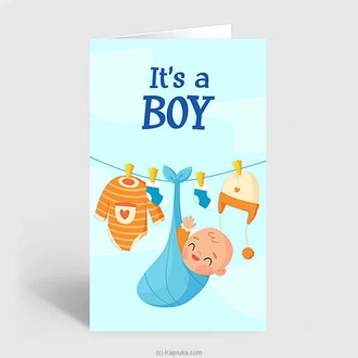 New Born Greeting Card  Online for none