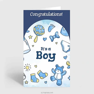 New Born Greeting Card  Online for none