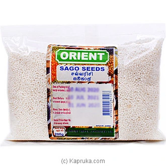 Orient Sago Seeds 200g - Specialty Foods  Online for none