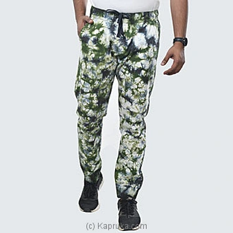 Moose Men`s Tie-dye Jogger Pant-m106-olive  Online for none