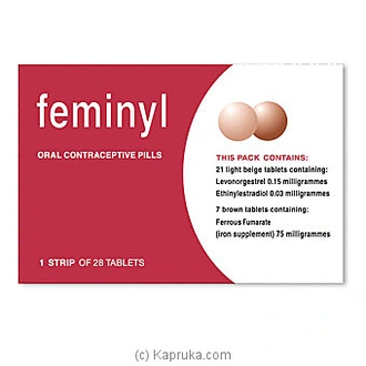Feminyl Oral Contraceptive Pills at Kapruka Online