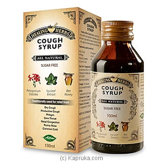 Healing Herbs Cough Syrup - 100ml - Wellness  Online for none