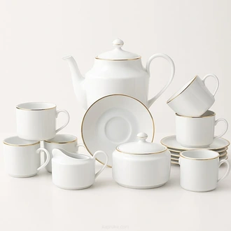Dankotuwa Cherry Gold Tea Set- 17 Pieces Buy Dankotuwa Online for specialGifts