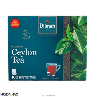 Dilmah Premium Ceylon Tea Bags (2.0g/100Bags) Buy Dilmah Online for specialGifts
