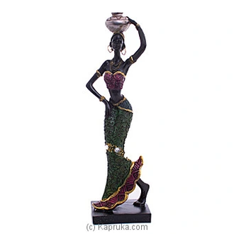 African Lady Figurine Home Decor Ornament  Online for none