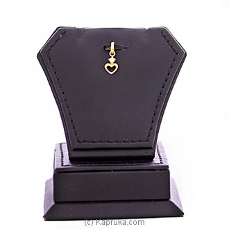 Mallika hemachandra 22kt gold pendant set with cubic zirconia. (  Online for none