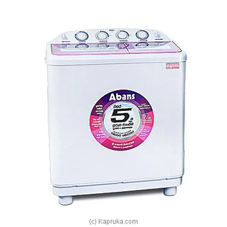 Abans Semi Auto 7kg Purple Grey ABWM07GLPGE  Online for none