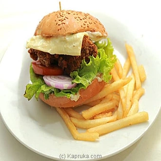 Beef Burger With Cheese - Burgers  Online for none