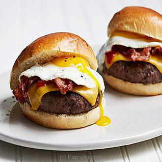 Beef Burger With Cheese And Egg - Burgers  Online for none