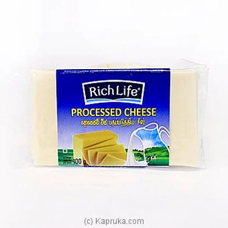 Rich Life Processed Cheese -100g - Richlife - Dairy Products  Online for none