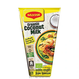 Maggi Organic Liquid Coconut Milk (180 Ml) at Kapruka Online