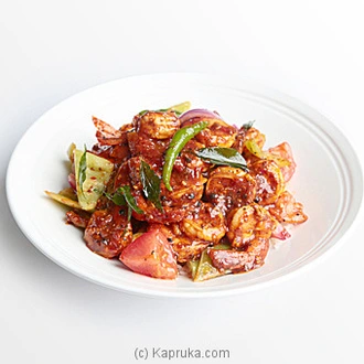 Devilled Prawns With Capsicum (served In 1kg ) - Sri Lankan  Online for none