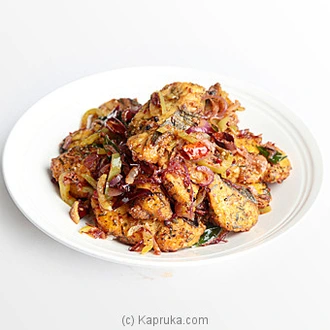Pepper Fried Seer Fish With Fried Onion(served In 1kg ) - Sri La  Online for none
