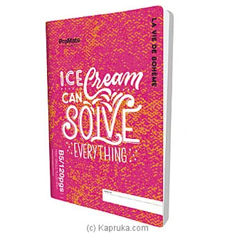 Exercise Book (Promate) B5 120 pages Single Ruled - BPFG0201 Buy M D GUNASENA and COMPANY (PVT) LTD Online for specialGifts