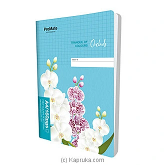 CR Book 4 (promate) 160 Pages Square Rule - BPFG0236  Online for none