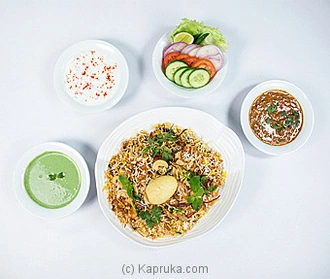 Jhinga Biryani (small Portion) - Indian  Online for none