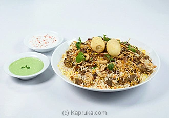 Gosht Biryani (small Portion) - Indian  Online for none