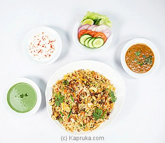 Sabzi Biryani (small Portion) - Indian  Online for none