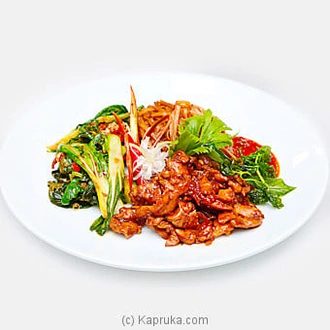 Thai Style Basil Chicken Noodles Buy Cinnamon Grand Online for specialGifts