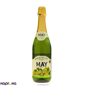 May sparkling white grape -750ml - globalfoods - juice / drinks  Online for none