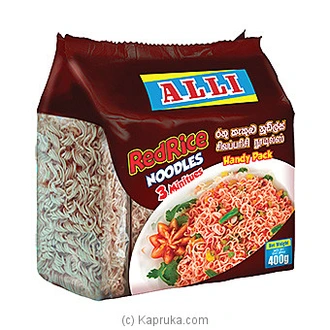 Alli Red Rice Instant Noodles Handy Pack 400g Buy Online Grocery Online for specialGifts