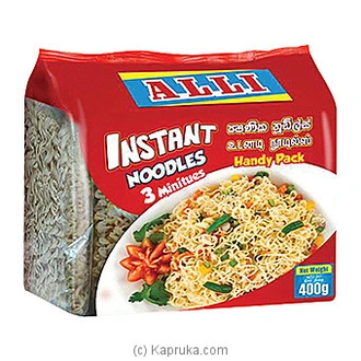 Alli White Rice Instant Noodles Handy Pack 400g - Pasta And Nood  Online for none