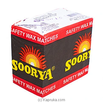 Soorya Wax Matches 12 Pack Buy Online Grocery Online for specialGifts