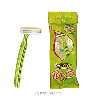 BIC Pure 3 Lady - Single Razor Pouch - Cleansers  Online for none
