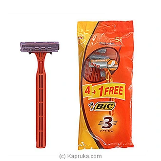 BIC 3 Pouch - ( 4 + 1 Razor Free ) Pouch - Cleansers  Online for none