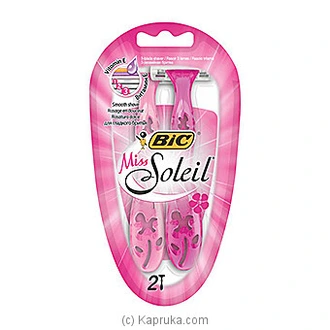 BIC  Miss Soliel  Razor - Pack Of 2  Razors Buy mother Online for specialGifts