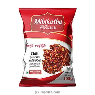 Mihikatha Chilli Pices 100 G - Spices And Seasoning  Online for none