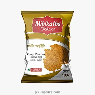 Mihikatha Curry Powder 100g - Spices And Seasoning  Online for none