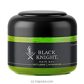 BLACK KNIGHT WET LOOK HAIR GEL + VITAMIN B5- 100ML - Cleansers  Online for none