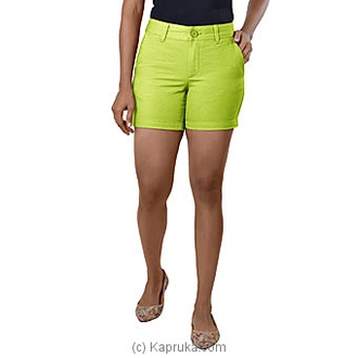 M401 Women`s Chino Short PEA GREEN - 1  Online for none