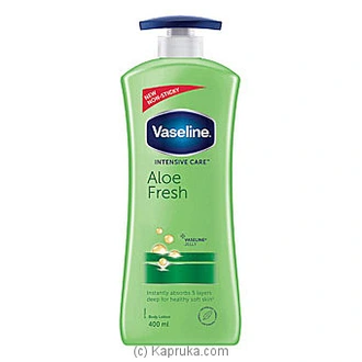 Vaseline Intensive Care Aloe Fresh Body Lotion - 400ml  Online for none