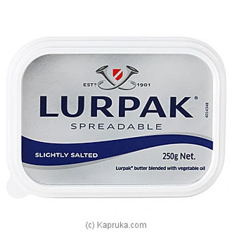 LURPAK DANISH SPREADABLE SALTED BUTTER (250G) Buy Online Grocery Online for specialGifts
