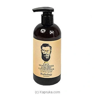 Barbology London Face Moisturiser and Beard Conditioner 300ml Buy Argan Oil Online for specialGifts