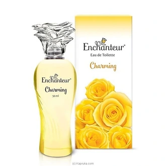 Enchanteur Eau De Toilette Charming 50ml Buy Enchanteur Online for specialGifts