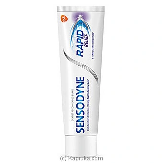Sensodyne Rapid Relief Toothpaste 120g - Cleansers  Online for none