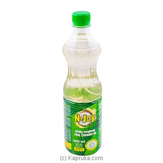 N-Joy Pure Coconut Oil - 650ml Buy Online Grocery Online for specialGifts